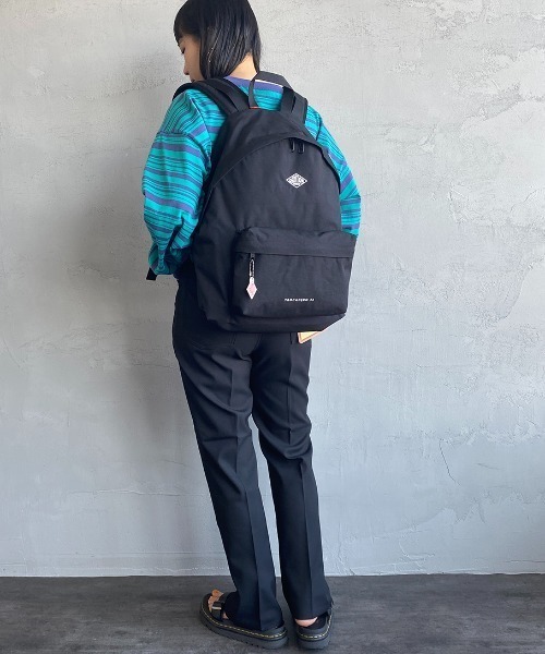 DANTON（ダントン）の「[DANTON/ダントン]  CORDURA CANVAS バックパック ラージサイズ（バックパック/リュック・レディース・ブラック/グレイッシュベージュ/ダークグリーン・ONE SIZE）」の20枚目の写真