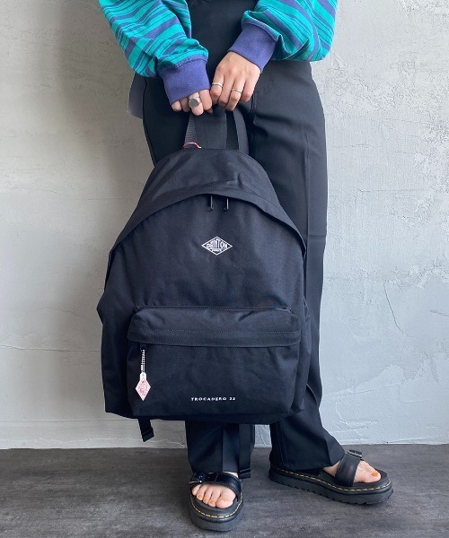 DANTON（ダントン）の「[DANTON/ダントン]  CORDURA CANVAS バックパック ラージサイズ（バックパック/リュック・レディース・ブラック/グレイッシュベージュ/ダークグリーン・ONE SIZE）」の21枚目の写真