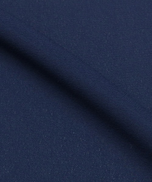 TOKYO SHIRTS（トウキョウシャツ）の「ゴールドバー付きフリル長袖ブラウス（シャツ/ブラウス・レディース・ネイビー/アイボリー・M/L）」の7枚目の写真