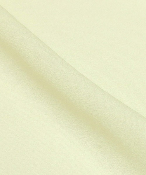 TOKYO SHIRTS（トウキョウシャツ）の「ゴールドバー付きフリル長袖ブラウス（シャツ/ブラウス・レディース・ネイビー/アイボリー・M/L）」の12枚目の写真