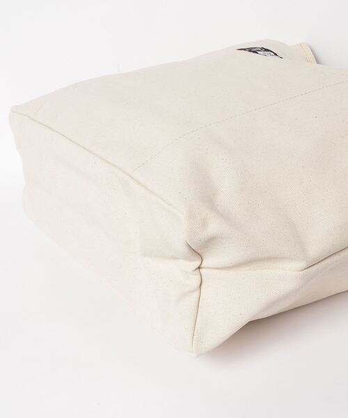 NEW ERA（ニューエラ）の「NEW ERA/ニューエラ トートバック ユーティリティー キャンバストートバッグ 15L ボックスロゴ 13517736（トートバッグ・メンズ・アイボリー・FREE）」の8枚目の写真