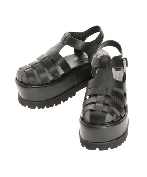 EMODA(エモダ)の「【WEB限定】タンクソールグルカサンダル(サンダル・レディース・ブラック/ブラウン・SMALL/MEDIUM/LARGE)」の15枚目の写真