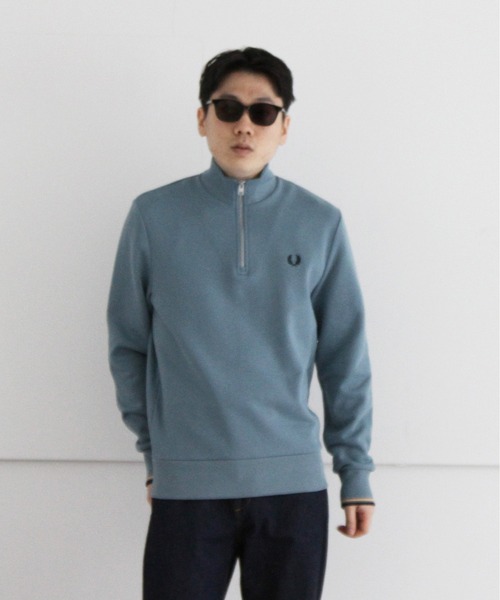 FRED PERRY（フレッドペリー）の「FRED PERRY Half zip sweatshirt