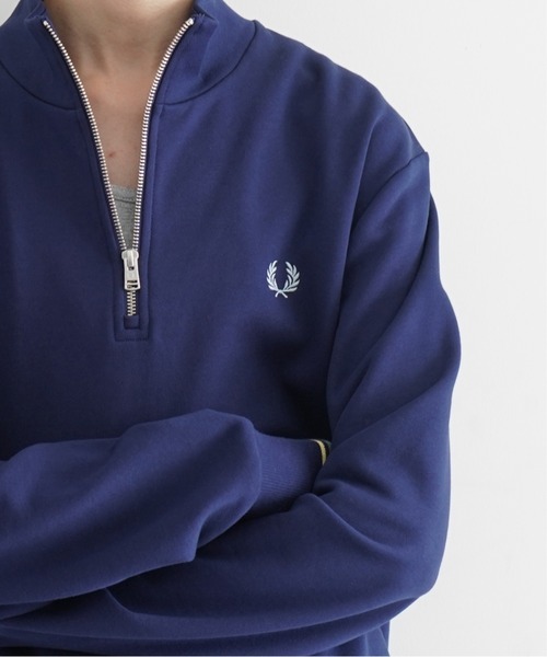 FRED PERRY（フレッドペリー）の「FRED PERRY Half zip sweatshirt