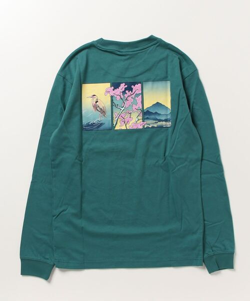 NEW BALANCE(ニューバランス)の「NB AT ロングスリーブTシャツ(Tシャツ/カットソー・メンズ・ブラック系その他/グリーン・XX-LARGE/X-LARGE/LARGE/SMALL/MEDIUM)」の10枚目の写真