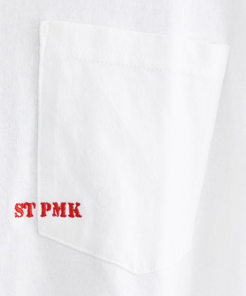 EDWIN（エドウィン）の「EDWIN エドウィン 【WEB限定】EDWIN STEPMARK ワイドボディポケットTシャツ H/S（Tシャツ/カットソー・メンズ・ネイビー系1/ホワイト×ブラック/ホワイト×イエロー/ホワイト×グリーン/ブラック×ブルー/ネイビー/ホワイト×レッド/ブラック×ホワイト/ネイビー系・LARGE/MEDIUM/SMALL）」の10枚目の写真