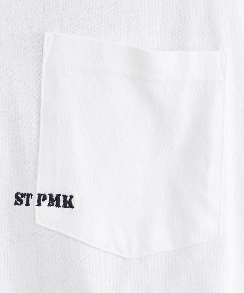 EDWIN（エドウィン）の「EDWIN エドウィン 【WEB限定】EDWIN STEPMARK ワイドボディポケットTシャツ H/S（Tシャツ/カットソー・メンズ・ネイビー系1/ホワイト×ブラック/ホワイト×イエロー/ホワイト×グリーン/ブラック×ブルー/ネイビー/ホワイト×レッド/ブラック×ホワイト/ネイビー系・LARGE/MEDIUM/SMALL）」の18枚目の写真