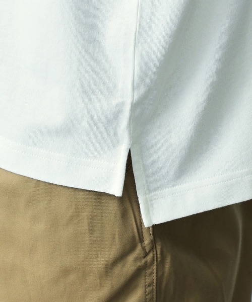 EDWIN（エドウィン）の「EDWIN エドウィン 【WEB限定】EDWIN STEPMARK ワイドボディポケットTシャツ H/S（Tシャツ/カットソー・メンズ・ネイビー系1/ホワイト×ブラック/ホワイト×イエロー/ホワイト×グリーン/ブラック×ブルー/ネイビー/ホワイト×レッド/ブラック×ホワイト/ネイビー系・LARGE/MEDIUM/SMALL）」の21枚目の写真