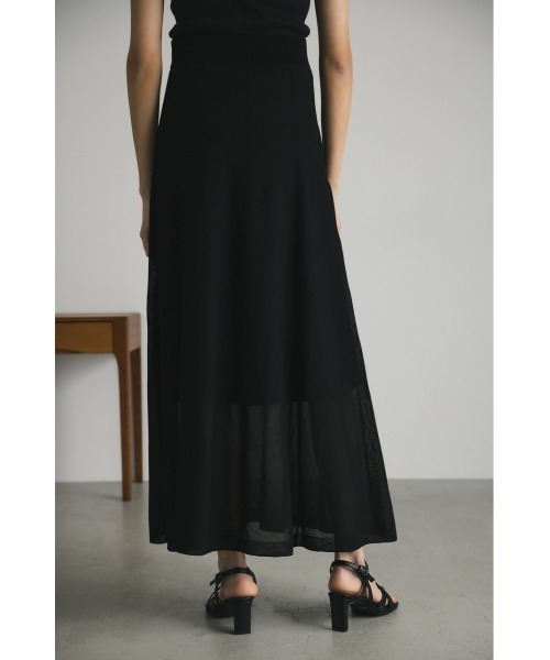 STYLEMIXER（スタイルミキサー）の「シアーニットナローロングスカート