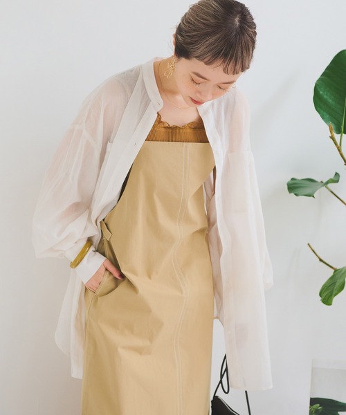 新品未使用!! demiエプロンワンピース mifumiさん MIFUMI*お洋服展セミオーダー : 雑貨&ハンドメイド Sunny Days
