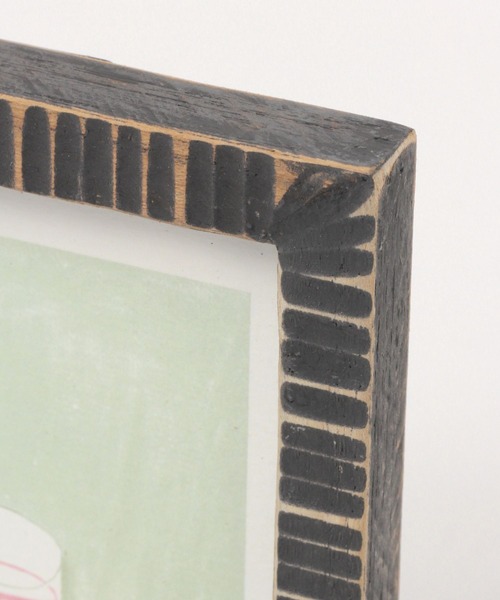 studio CLIP（スタディオクリップ）の「【daily CLIP】ウッド削ぎフォトフレーム L（フォトフレーム・レディース・ホワイト/グレー・FREE）」の8枚目の写真