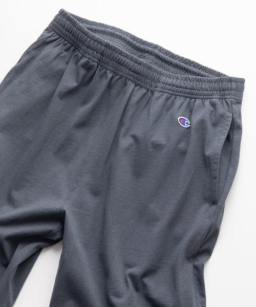 Champion（チャンピオン）の「【CHAMPION/チャンピオン】天竺ショートパンツ 　ＵＳＡコットン100％　ショーツ　サスティナブル　ワンポイントブランドロゴ刺繍（その他パンツ・メンズ・ホワイト/杢グレー/ブラック/ネイビー/ベージュ/チャコールグレー・MEDIUM/LARGE/SMALL/X-LARGE）」の9枚目の写真