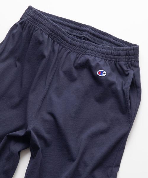 Champion（チャンピオン）の「【CHAMPION/チャンピオン】天竺ショートパンツ 　ＵＳＡコットン100％　ショーツ　サスティナブル　ワンポイントブランドロゴ刺繍（その他パンツ・メンズ・ホワイト/杢グレー/ブラック/ネイビー/ベージュ/チャコールグレー・MEDIUM/LARGE/SMALL/X-LARGE）」の12枚目の写真