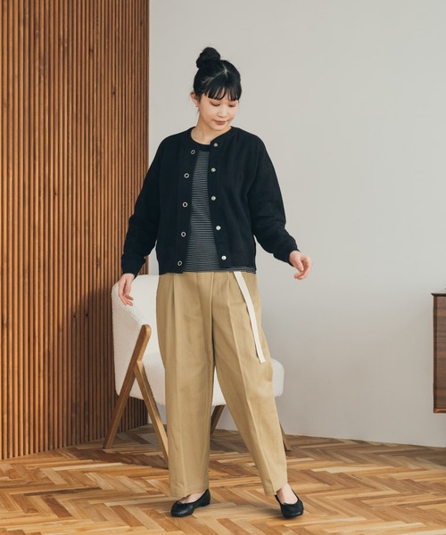 FORK&SPOON(フォークアンドスプーン)の「FORK&SPOON 丸胴5/S t-shirts(Tシャツ/カットソー・レディース・ホワイト/ホワイト系その他/ブラック・1)」の20枚目の写真