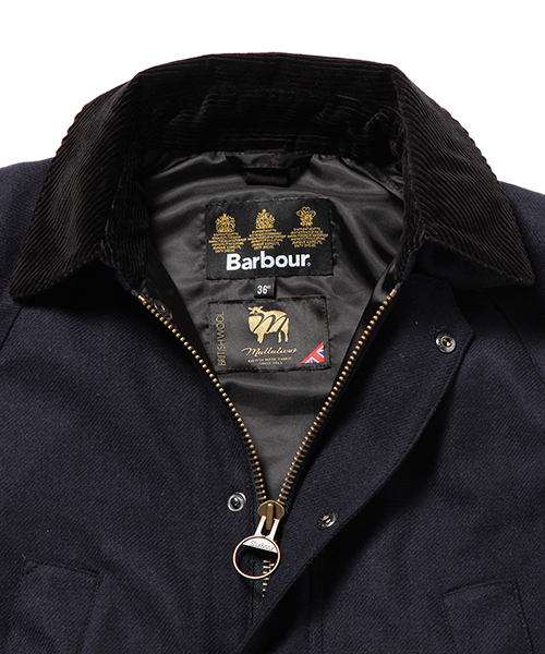 Barbour Bedale SL Beams別注　M ネイビー Barbour（バブアー）の「Barbour × I.G.BEAMS / 別注 BEDALE SL