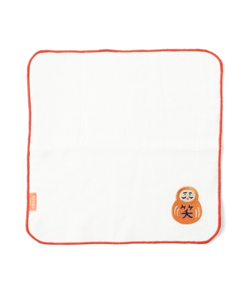 BEAMS JAPAN(ビームス ジャパン)の「ニューレトロ / 別注 縁起物 刺しゅう ハンドタオル(ハンカチ/ハンドタオル・レディース・オフホワイト/レッド/ネイビー・ONE SIZE)」の14枚目の写真