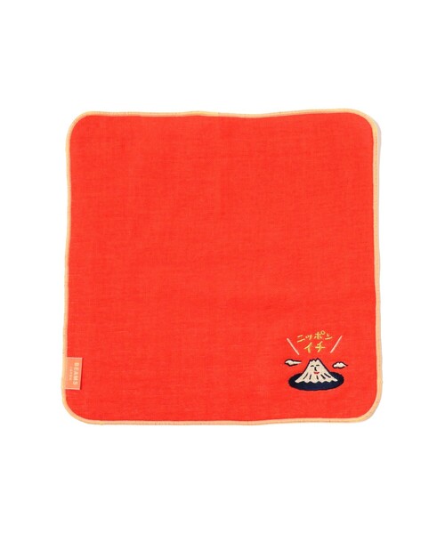 BEAMS JAPAN(ビームス ジャパン)の「ニューレトロ / 別注 縁起物 刺しゅう ハンドタオル(ハンカチ/ハンドタオル・レディース・オフホワイト/レッド/ネイビー・ONE SIZE)」の16枚目の写真