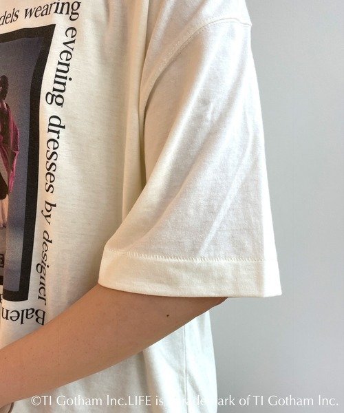 Omekashi(オメカシ)の「【GOOD ROCK SPEED 】LIFE maison Tシャツ B(Tシャツ/カットソー・レディース・アイボリー・FREE)」の10枚目の写真