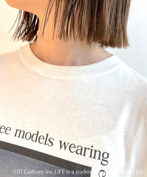 Omekashi(オメカシ)の「【GOOD ROCK SPEED 】LIFE maison Tシャツ B(Tシャツ/カットソー・レディース・アイボリー・FREE)」の9枚目の写真