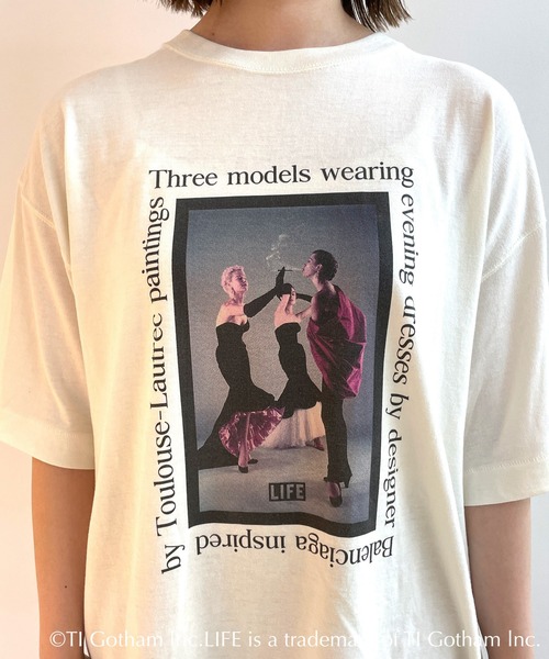 Omekashi(オメカシ)の「【GOOD ROCK SPEED 】LIFE maison Tシャツ B(Tシャツ/カットソー・レディース・アイボリー・FREE)」の11枚目の写真