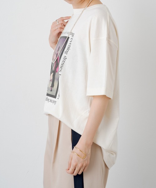 Omekashi(オメカシ)の「【GOOD ROCK SPEED 】LIFE maison Tシャツ B(Tシャツ/カットソー・レディース・アイボリー・FREE)」の21枚目の写真
