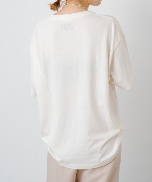 Omekashi(オメカシ)の「【GOOD ROCK SPEED 】LIFE maison Tシャツ B(Tシャツ/カットソー・レディース・アイボリー・FREE)」の22枚目の写真