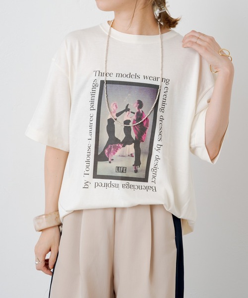 Omekashi(オメカシ)の「【GOOD ROCK SPEED 】LIFE maison Tシャツ B(Tシャツ/カットソー・レディース・アイボリー・FREE)」の20枚目の写真