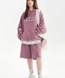 TGNS | ストリートファッション TGNS ツーガンズ Mini Logo Embroidery Short Guard Shorts Half Pants スウェットハーフパンツ スウェットショートパンツ(スウェットパンツ)