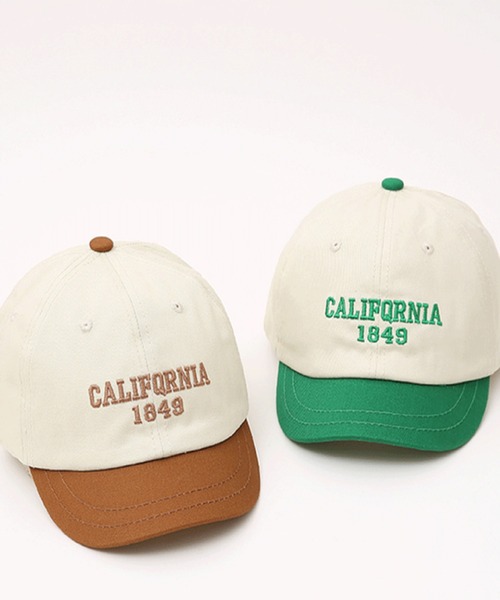 ロゴ刺繍 バイカラーキャップ（キャップ）｜Silly（シリー）の