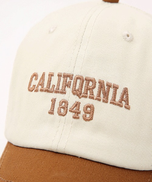 ロゴ刺繍 バイカラーキャップ（キャップ）｜Silly（シリー）の