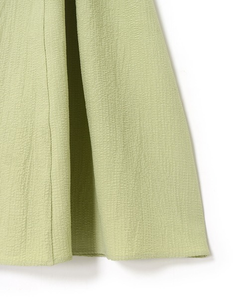 Alley by w closet（アリーバイダブルクローゼット）の「【Alley】袖ボリュームプリンセスワンピース（ワンピース・レディース・ライム/イエロー・FREE）」の6枚目の写真