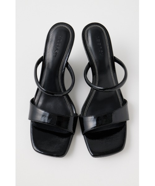 MOUSSY（マウジー）の「WEDGE SOLE サンダル（サンダル・レディース・ブラック/シルバー・MEDIUM/LARGE/SMALL）」の10枚目の写真