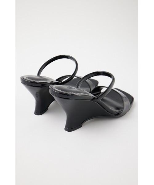 MOUSSY（マウジー）の「WEDGE SOLE サンダル（サンダル・レディース・ブラック/シルバー・MEDIUM/LARGE/SMALL）」の12枚目の写真