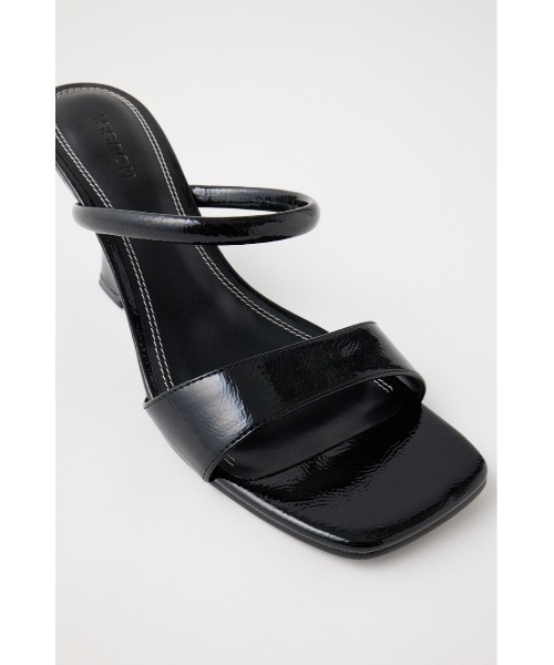 MOUSSY（マウジー）の「WEDGE SOLE サンダル（サンダル・レディース・ブラック/シルバー・MEDIUM/LARGE/SMALL）」の13枚目の写真