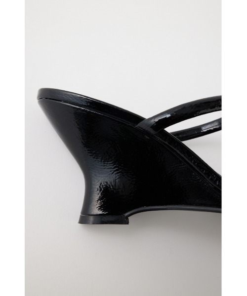 MOUSSY（マウジー）の「WEDGE SOLE サンダル（サンダル・レディース・ブラック/シルバー・MEDIUM/LARGE/SMALL）」の14枚目の写真