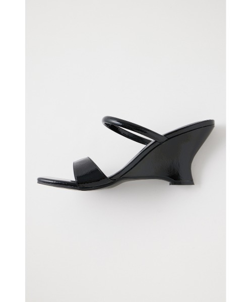 MOUSSY（マウジー）の「WEDGE SOLE サンダル（サンダル・レディース・ブラック/シルバー・MEDIUM/LARGE/SMALL）」の15枚目の写真
