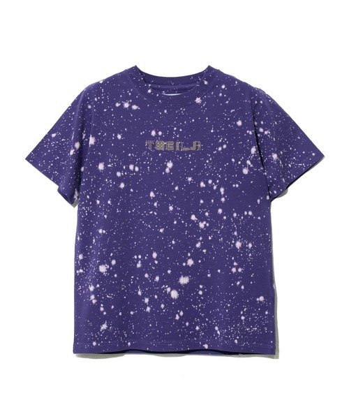 TOBILA（トビラ）の「TOBILA/トビラ　21/-天竺刺繍Tシャツ（Tシャツ/カットソー・レディース・パープル/ベージュ・FREE）」の2枚目の写真