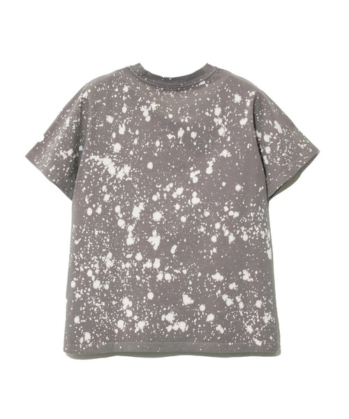 TOBILA（トビラ）の「TOBILA/トビラ　21/-天竺刺繍Tシャツ（Tシャツ/カットソー・レディース・パープル/ベージュ・FREE）」の8枚目の写真