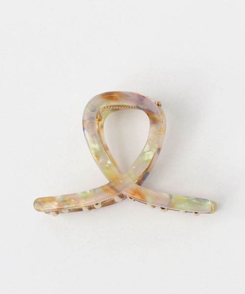 FOREVER 21（フォーエバー トゥエンティーワン）の「マーブルヘアクリップ（バレッタ/ヘアクリップ・レディース・その他/オフホワイト/ピンク/グリーン/ブラウン・FREE）」の5枚目の写真