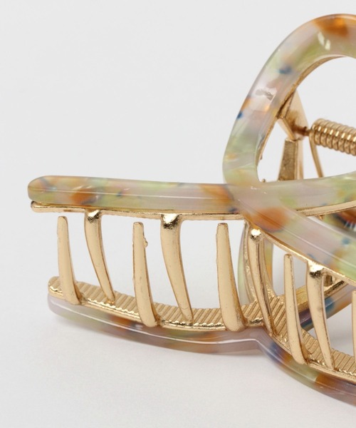 FOREVER 21（フォーエバー トゥエンティーワン）の「マーブルヘアクリップ（バレッタ/ヘアクリップ・レディース・その他/オフホワイト/ピンク/グリーン/ブラウン・FREE）」の16枚目の写真