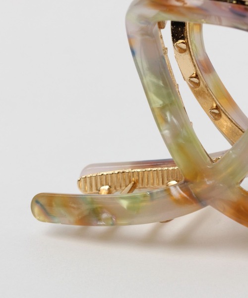 FOREVER 21（フォーエバー トゥエンティーワン）の「マーブルヘアクリップ（バレッタ/ヘアクリップ・レディース・その他/オフホワイト/ピンク/グリーン/ブラウン・FREE）」の15枚目の写真