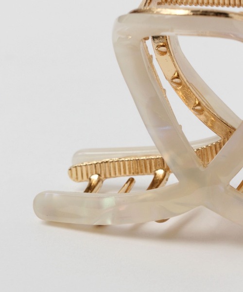 FOREVER 21（フォーエバー トゥエンティーワン）の「マーブルヘアクリップ（バレッタ/ヘアクリップ・レディース・その他/オフホワイト/ピンク/グリーン/ブラウン・FREE）」の11枚目の写真