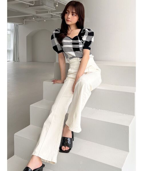 RESEXXY(リゼクシー)の「ハートネックラグランニット(ニット/セーター・レディース・ブルー/その他1/その他2・FREE)」の19枚目の写真