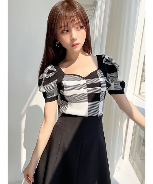 RESEXXY(リゼクシー)の「ハートネックラグランニット(ニット/セーター・レディース・ブルー/その他1/その他2・FREE)」の11枚目の写真