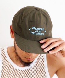 AlexanderLeeChang | AlexanderLeeChang アレキサンダーリーチャン / BC NYLON CAP ALEX LOGO BACANCESコラボレーションロゴ刺繍ベースボールキャップ / BC-052319(キャップ)