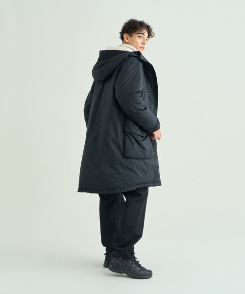 NANGA(ナンガ)の「AURORA TEX DOWN FIELD HALF COAT/オーロラテックス ダウンフィールドハーフコート(ダウンジャケット/コート・メンズ・ブラック/グレー系その他/ベージュ・L/M/S/XL)」の14枚目の写真