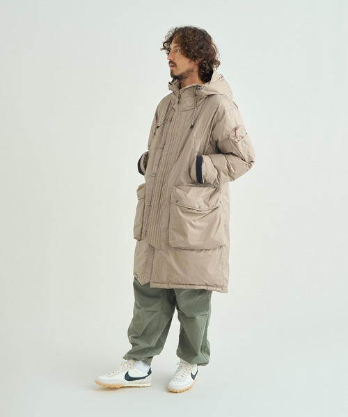 NANGA(ナンガ)の「AURORA TEX DOWN FIELD HALF COAT/オーロラテックス ダウンフィールドハーフコート(ダウンジャケット/コート・メンズ・ブラック/グレー系その他/ベージュ・L/M/S/XL)」の18枚目の写真