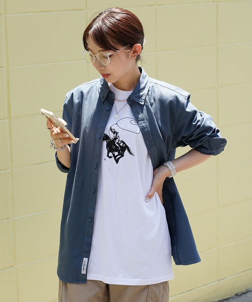 Carhartt WIP（カーハートダブリューアイピー）の「Carhartt WIP/カーハートダブリューアイピー CARHARTT WIP L/S BOLTON SHIRT STORM シャツ ガーメントダイ加工（シャツ/ブラウス・メンズ・カーキ/ブルー・S/M/L）」の16枚目の写真