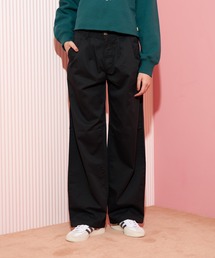 Levi's/リーバイス ハイライズ PLEATED BAGGY トラウザー ブラック CAVIAR