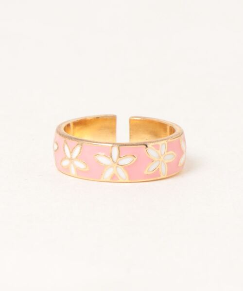 Kahiko（カヒコ）の「【Kahiko】オーノヒプルメリアリング（リング・レディース・ブルー/イエロー/パープル/ホワイト/ピンク/グリーン・FREE）」の6枚目の写真